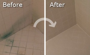Bathroom Cleaning Before and After